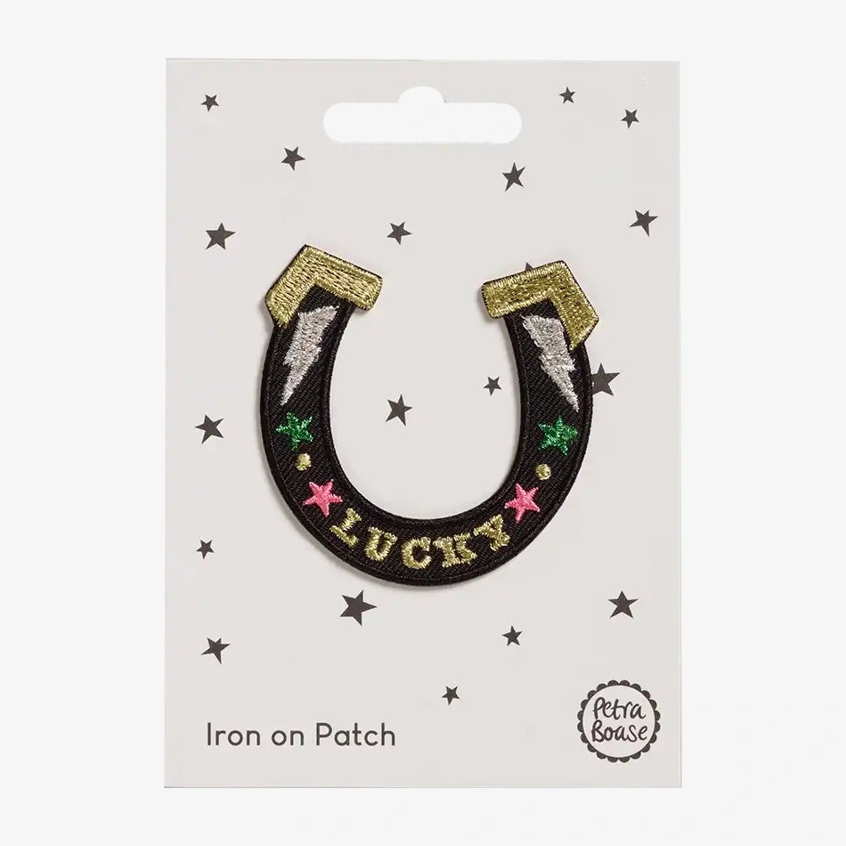 Aufbügel Patch / Lucky Hufeisen