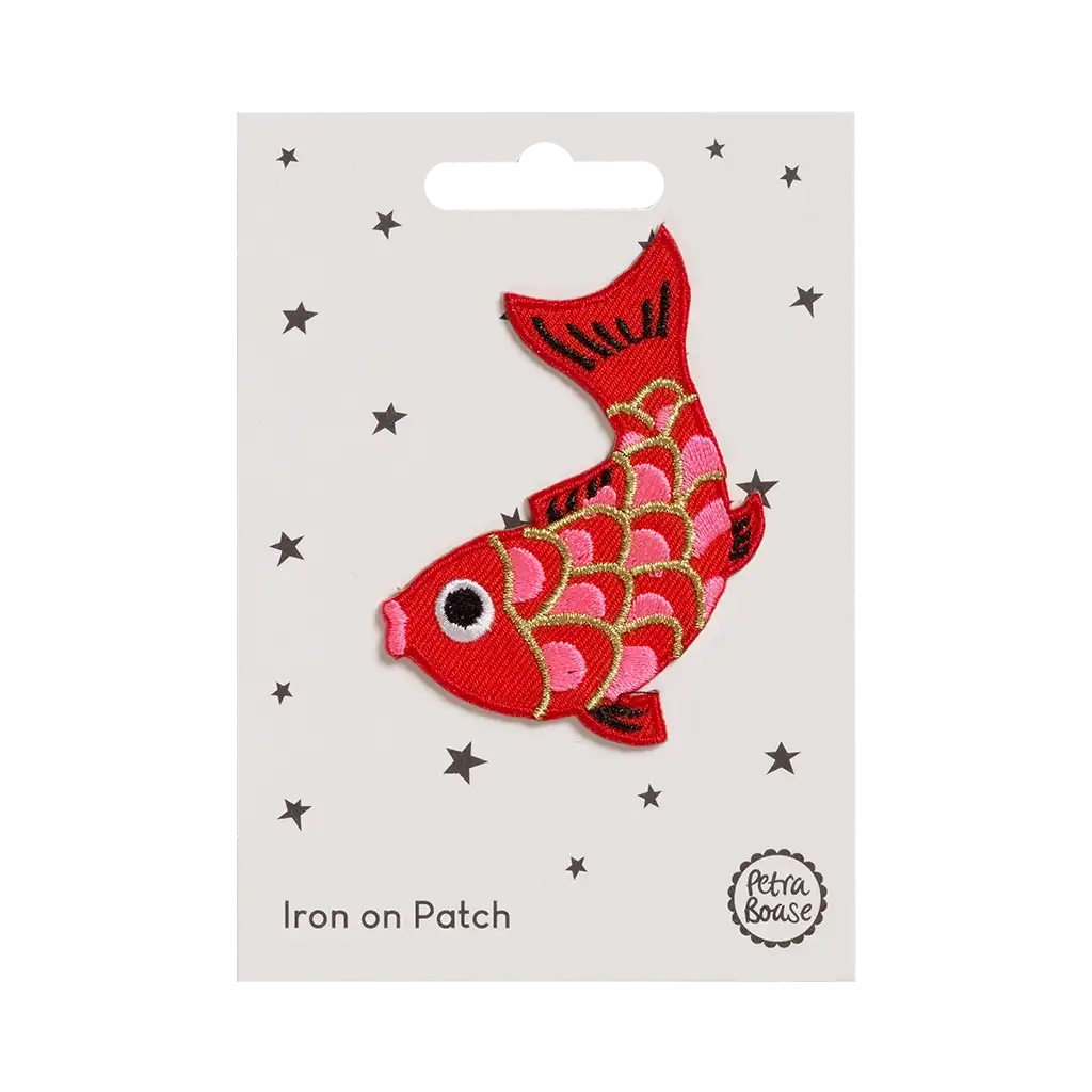 Aufbügel Patch / Koi Fish
