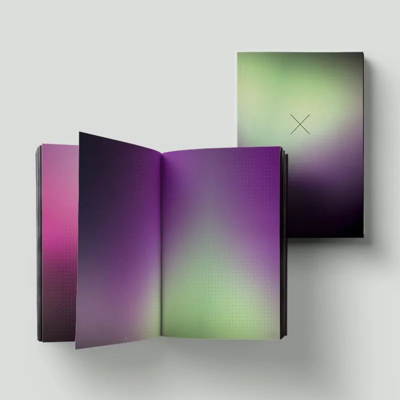 Aura Notizbuch A5 / NORDLICHTER