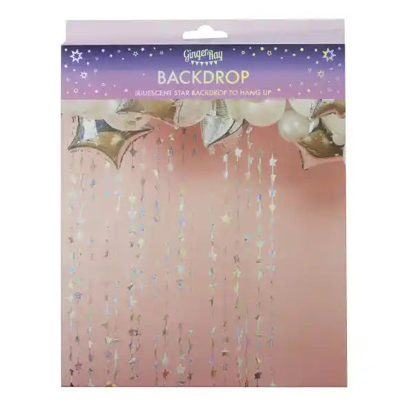 Backdrop / Star Curtain - iridescent