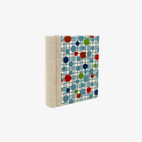 Blaupause-Fotoalbum-Format-15x10cm-30-Folien-bezogen-mit-Katazome-Shi-PApier-Motiv-Graphicpattern-auf-Natur-seitlich-von-hinten