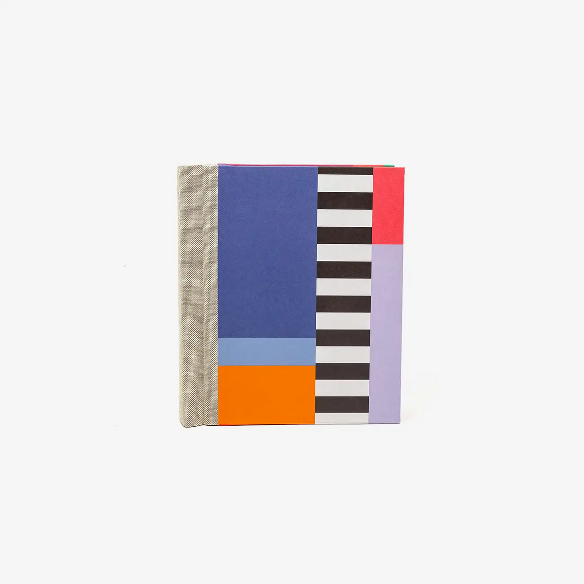 Blaupause-Fotoalbum-Format-15x10cm-30-Folien-bezogen-mit-Offset-PApier-Motiv-Colorblocks-von-vorn