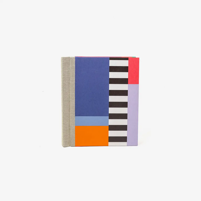 Blaupause-Fotoalbum-Format-15x10cm-30-Folien-bezogen-mit-Offset-PApier-Motiv-Colorblocks-von-vorn