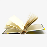 Blaupause-Fotoalbum-Format-15x10cm-30-Folien-bezogen-mit-Offset-PApier-Motiv-Farbmuster-Gelb-flieder-gruen-Innenansicht