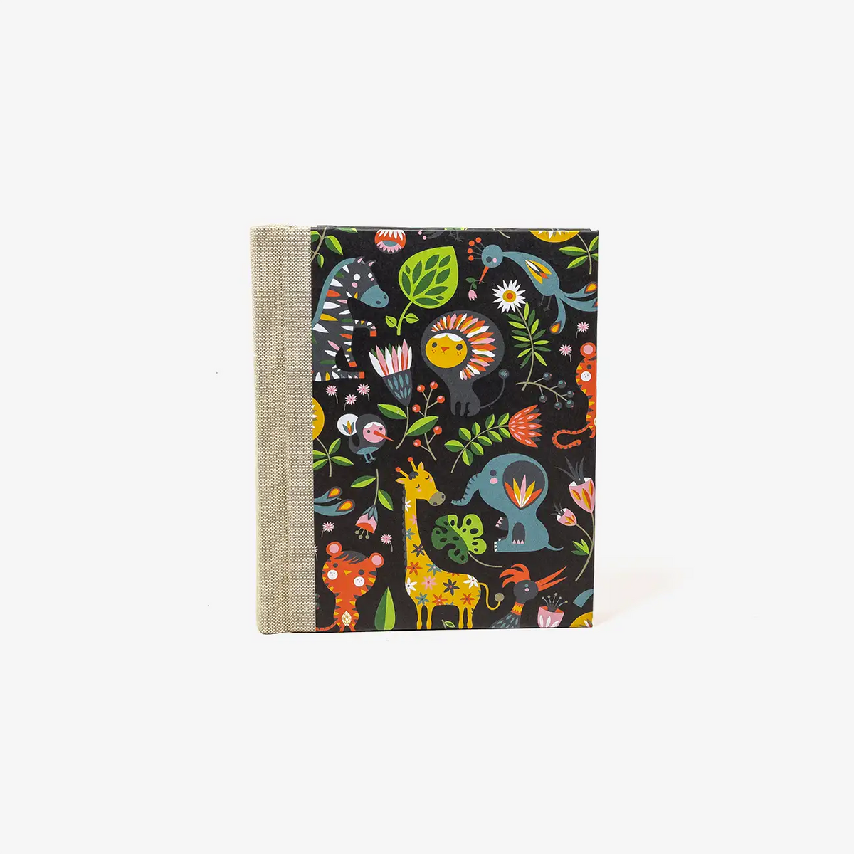 Blaupause-Fotoalbum-Format-15x10cm-30-Folien-bezogen-mit-Offset-PApier-Motiv-Giraffe-von-vorn