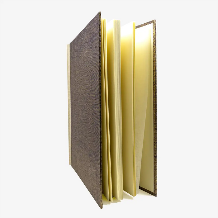 Blaupause-Fotolbum-30x30cm-Monstera-Gaze-blau-60-Seiten-cover-von-der-Seite-vorn