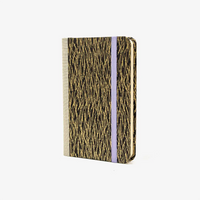 Blaupause-Notizbuch-Format-9x14cm-192Seiten-mit-Chiyogami-bezogen-Motiv-Cover-Schwerter-Gold-auf-schwarz-Buch-seitlich-von-vorn