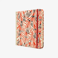 Skizzenbuch-15x15cm-244seiten-100grm-ivory-Skizzenpapier-mit-Katazome-Shi-Papier-bezogen-Motiv-Spitzen-rot-seitlich-von-vorn