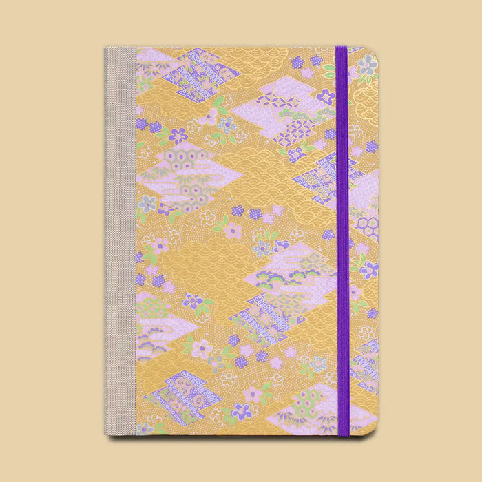 Skizzenbuch / A5 / blanko / Pattern Mix Yellow
