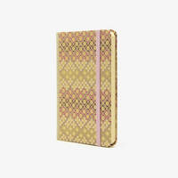 Blaupause-Skizzenbuch-A6-blanko-160-Seiten-bezogen-mit-Chiyogami-Blumenpattern-1-beige-cover-seitlich-von-vorn