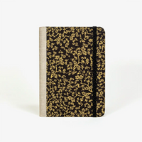 Blaupause-Wochenplaner-12x16_5cm-mit-Chiyogami-bezogen-Kirschbluete-Gold-auf-schwarz-Produktansicht-von-vorn-1