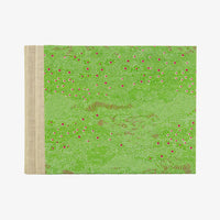 Fotoalbum / H15xB20cm/ 60 Seiten / Botanical, geometrisch - Meadow green