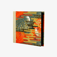 Fotoalbum / H15xB20cm/ 60 Seiten / Traditional, Floral - 2 Monde- rot