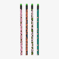 Bleistift-Acid-Leo-4er-Set-mitRadiergummis-Produktansicht