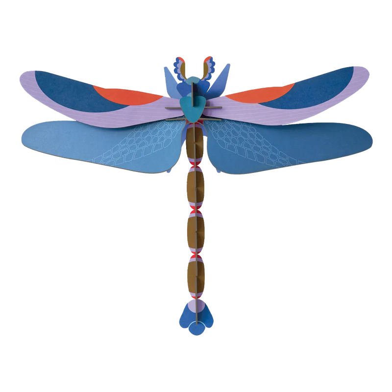 Blue Dragonfly Big / 3D Objekt / Wanddekoration