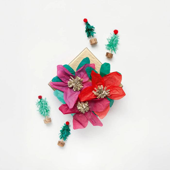 Blumenseide-20grm_-10Boegen-farbig-sortiert-Folia-Beispiel