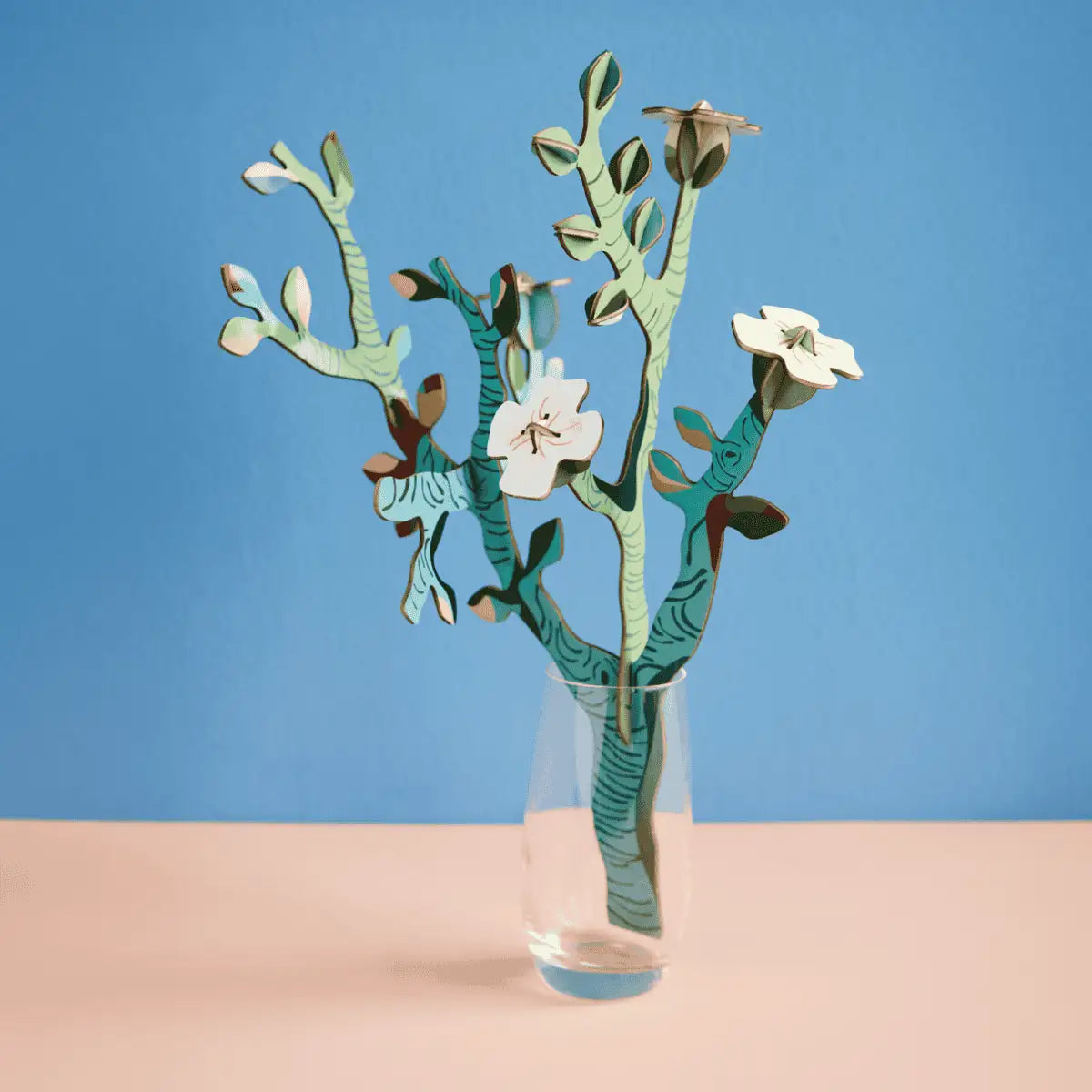 Van Gogh Almond Blossom / 3D Blumenstrauß aus Karton