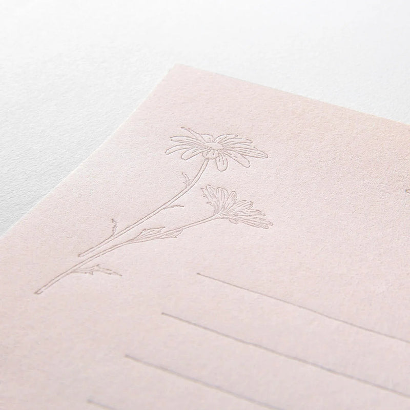 Briefset-25-teilig-Flower-Color-Washi-Paper-Pink-16-blaetter-8-umschlaege-1Mappe-Produktansicht-Briefpapier-Detailansicht