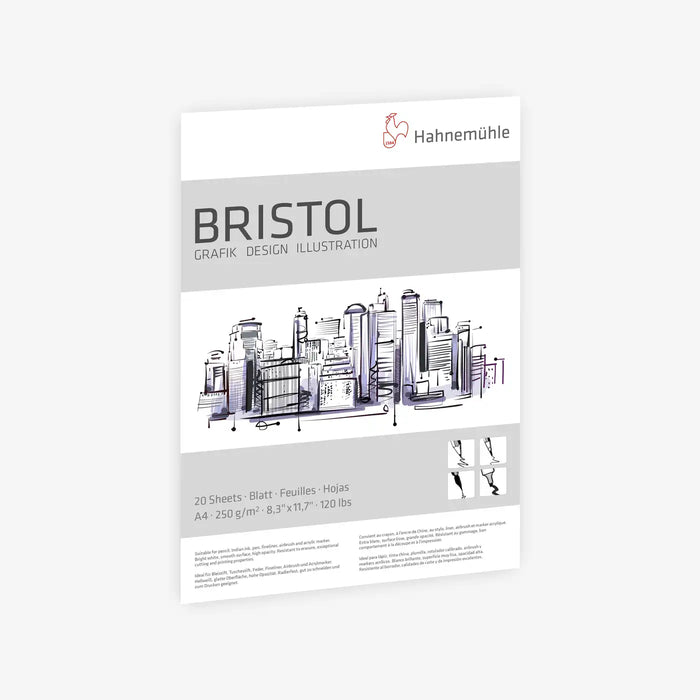 Bristol-Skizzenbloc-Format-A4-250grm-20Blatt-cover-produktansicht-vorn