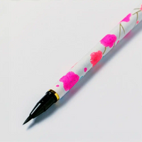 Brush-Pen-neon-2-SHOGADO-schwarz-tinte-18cm-produkt-Detailansicht-Stiftespitze