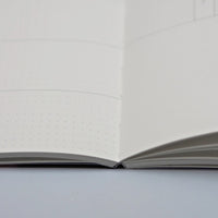 The Completist / Brush Check No. 2 Wochenplaner-Buch / A6 / flach liegend