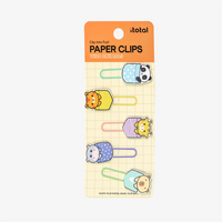 Paper Clip | Clip into fun | Wild Animals | 5er Set