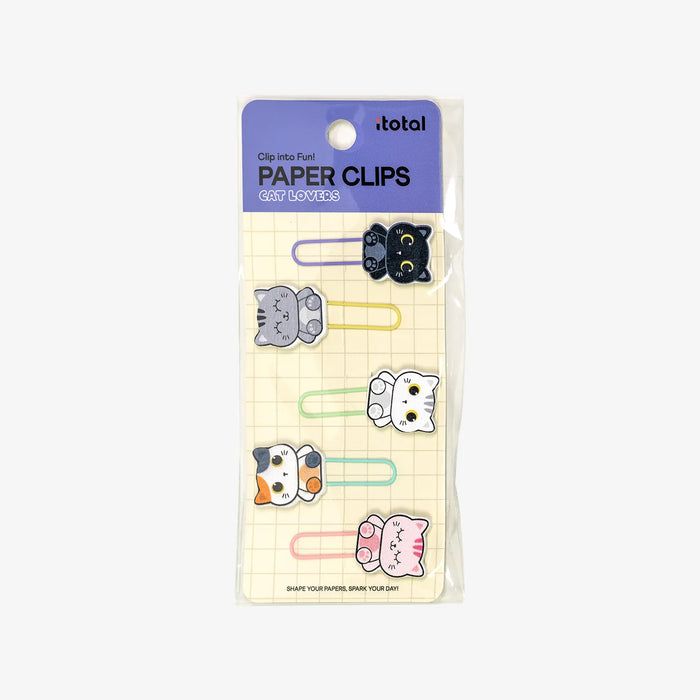 Paper Clips | Clip into fun | Cat Lovers | 5er Set