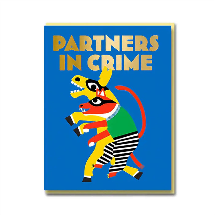 Grusskarte / Klappkarte / Bureau Alice/ Partners In Crime