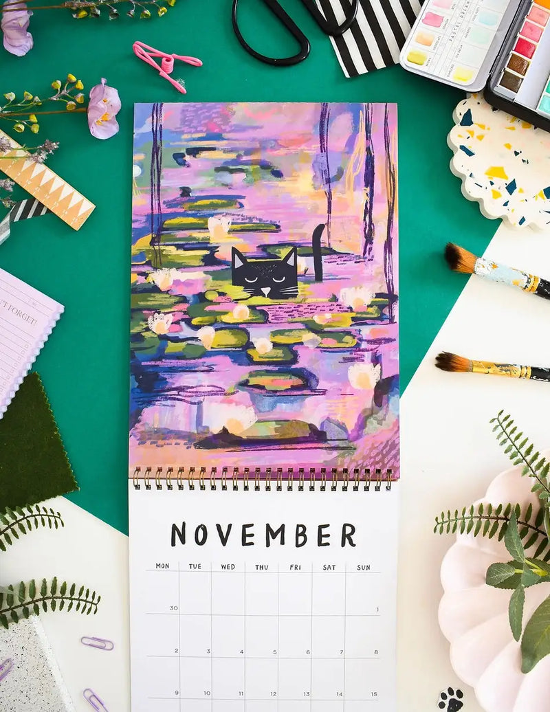 CAts-in-Art-Katzenkalender-A4-spiralgebunden-350grm-PApier-digitaldruck-Cover-nov-1