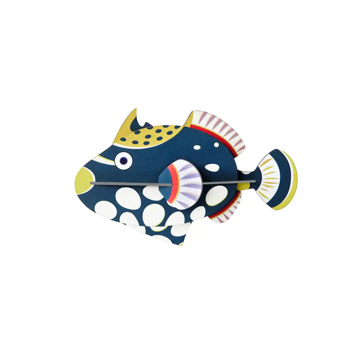 Clown Triggerfish  / 3D Objekt / Wanddekoration
