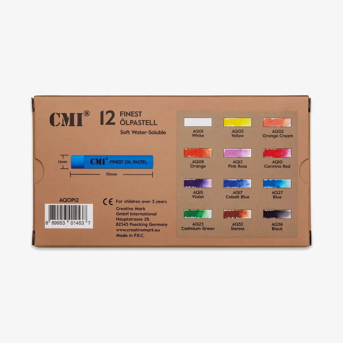 CMI | Finest Ölpastell |  12 Farben
