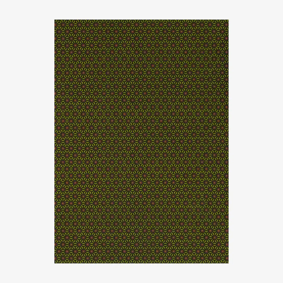 Chiyogami-Papier-554C-Ashanoa-Muster-gruen-braun-Ausschnitt-2