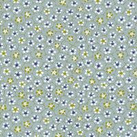 Chiyogami-Papier-81033C-Blueten-im-Raster-Ausschnitt
