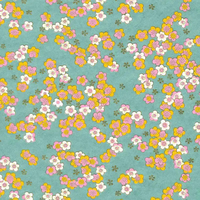 Chiyogami-Papier-887CTuerkis-multicolour-Ausschnitt-1