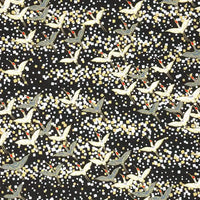 Chiyogami-Papier-Animals-147C-Kraniche-weiss-pastelblau-schwarz-Ausschnitt-1