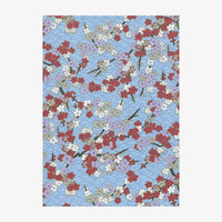 Chiyogami-Papier-Floral-1049C-Blueten-bunt-Haifischhaut-blau-Ausschnitt-2