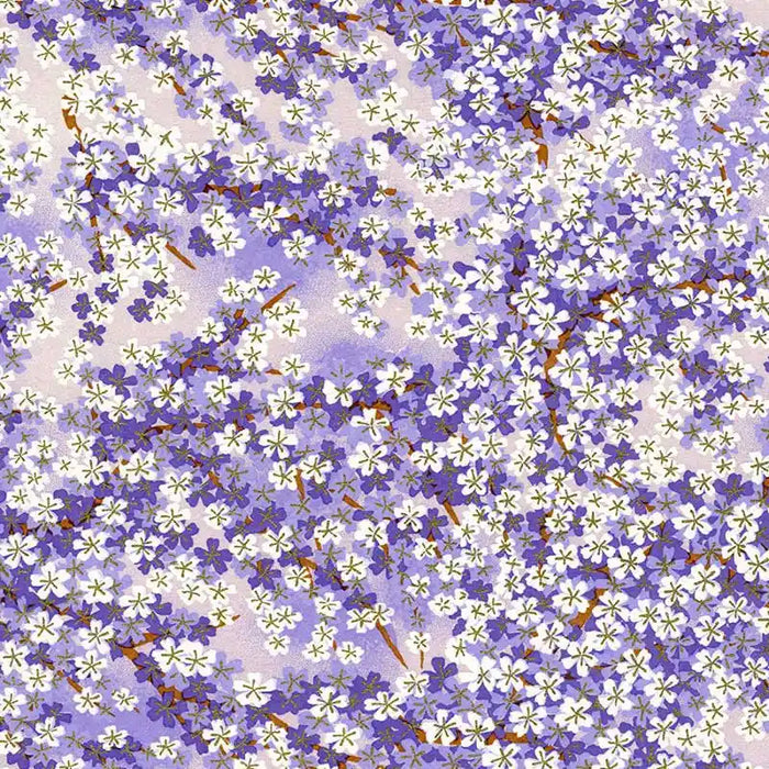 Chiyogami-Papier-Floral-778C-Bluetenmeer-flieder-Ausschnitt-1