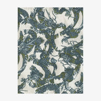Chiyogami-Papier-Traditional-1076C-Dragon-gray-Ausschnitt-2