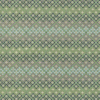 Japanese Paper place | Chiyogami Papier | Geometric, Floral | Bogen 1037C - Blütenpattern 1 grün
