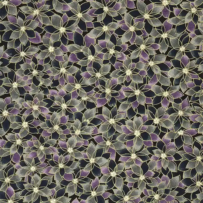 Chiyogami-Papier-_Blueten-schwarz-purple-Ausschnitt-1