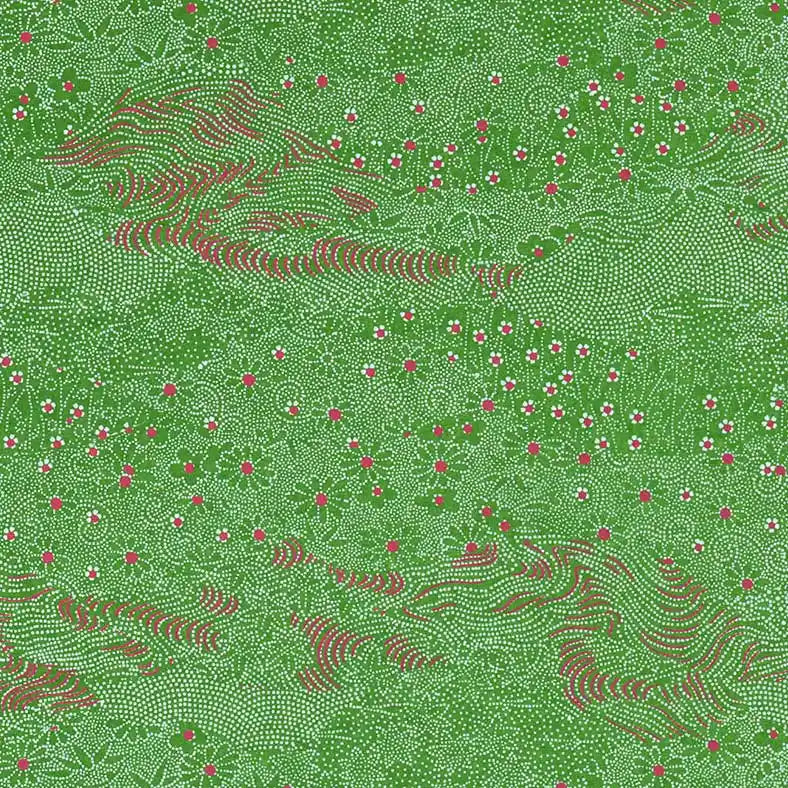 Chiyogami-Papier-floral-512C-Wiese-weisse-bluemchen-rosa-gruen-Ausschnitt-1