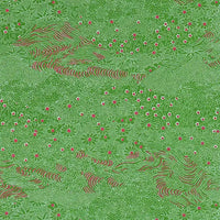 Chiyogami-Papier-floral-512C-Wiese-weisse-bluemchen-rosa-gruen-Ausschnitt-1