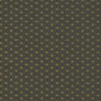 Japanese Paper place | Chiyogami Papier | geometrisch | Bogen 1019C - Ashanoa/Kupfer/schwarz