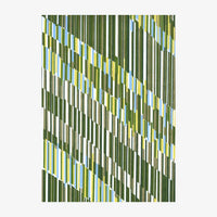 Chiyogami-Papier-geometrisch-1056C-Muster-mit-versetzten-Strichen-gruen-Ausschnitt-2