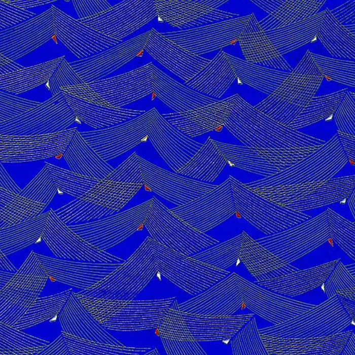 Chiyogami-Papier-geometrisch-918C-Saitenspiel-blau-Ausschnitt-1