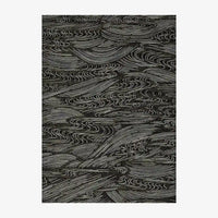 Chiyogami-Papier-tradtional-474C-Wasser-silber-und-gelb-auf-schwarz-Ausschnitt-2