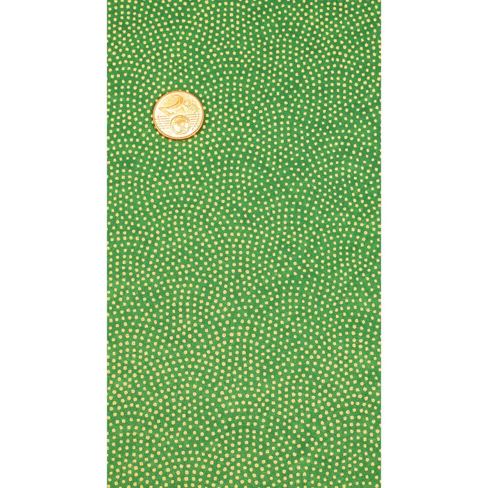 Chiyogami / Traditional - Haifischhaut / gold-green