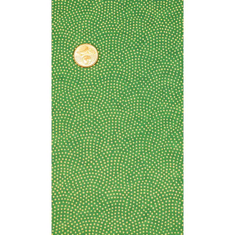 Chiyogami / Traditional - Haifischhaut / gold-green