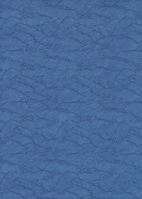 Chiyogami / Traditional - Nami / Welle blau auf blau