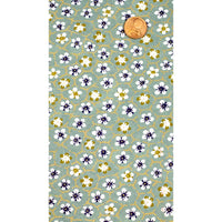 Chiyogami / Botanisch - Blüten im Raster